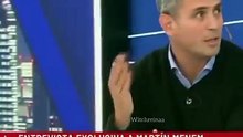 Así Martín Menem negaba enfáticamente manejar perfiles falsos