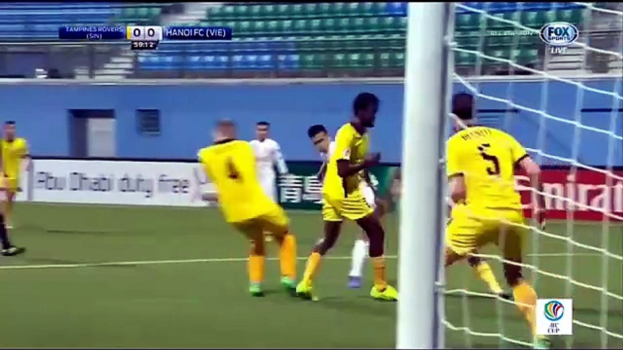 Tampines Rovers 1-1 Hà Nội FC - Goals and Highlights (4/4/2017) | FOX Sports HD (SCTV, HTVC & VTVcab)