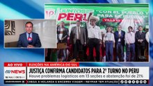 Keiko Fujimori e Roberto Sánchez vão disputar segundo turno no Peru