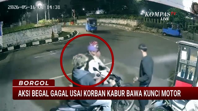Aksi Begal di Kemayoran Gagal, Korban Bawa Kabur Kunci Motor | BORGOL