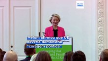 Meloni insta UE a tratar crise energética como emergência de defesa e a flexibilizar regras fiscais