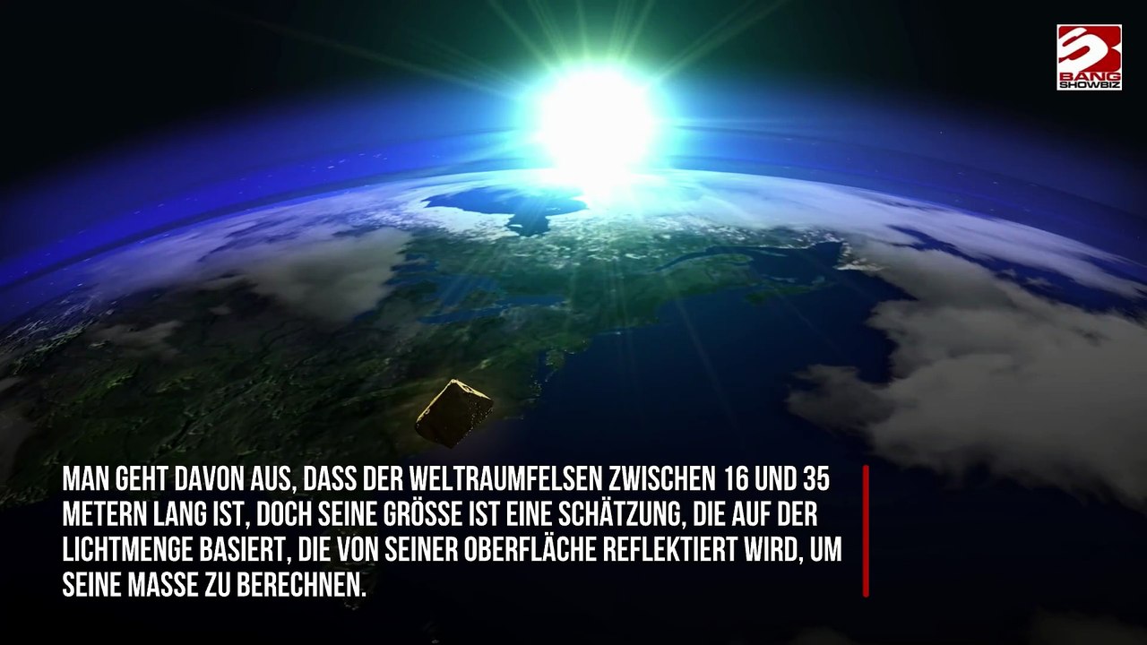 Riesiger Asteroid könnte ganze Stadt zerstören und verfehlt Erde knapp