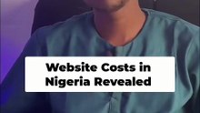 Website Cost in Nigeria - Price Ranges Revealed!