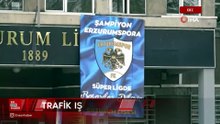 Erzurumspor'un şampiyonluğu trafik ışıklarına yazıldı