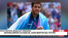 Robo en la casa de la familia de Juan Martín del Potro
