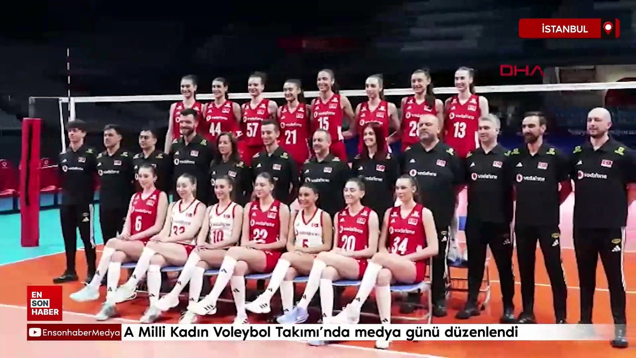 A Milli Kadın Voleybol Takımı’nda medya günü düzenlendi