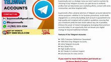 10 Best Buy Telegram PVA Marketplaces for Instant Access