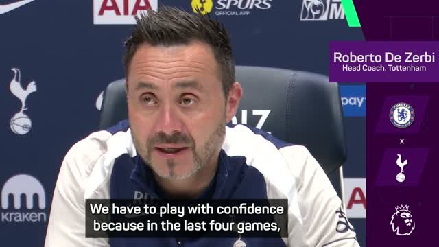 Spurs 'not safe yet' from relegation - De Zerbi