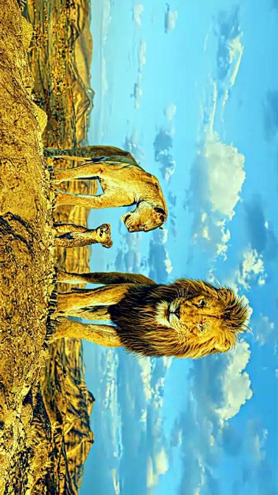 🦁 Mufasa & Simba’s Bravest Moments! | Classic Lion King Animation Clip for Kids ✨