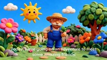 🍎🥕 Magical Clay Garden: Fun Fruits & Veggies for Kids! 🍓