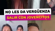 A estas famosas no les da vergüenza salir con jovencitos