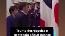Trump não se curva pra ninguém só pra Deus
