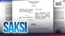 Kampo ni Dela Rosa, may tugon sa komentong inihain ng OSG sa SC | Saksi