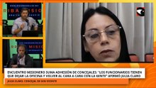 Encuentro Misionero suma adhesión de concejales, Julia Claro pidió recuperar el vínculo con vecinos