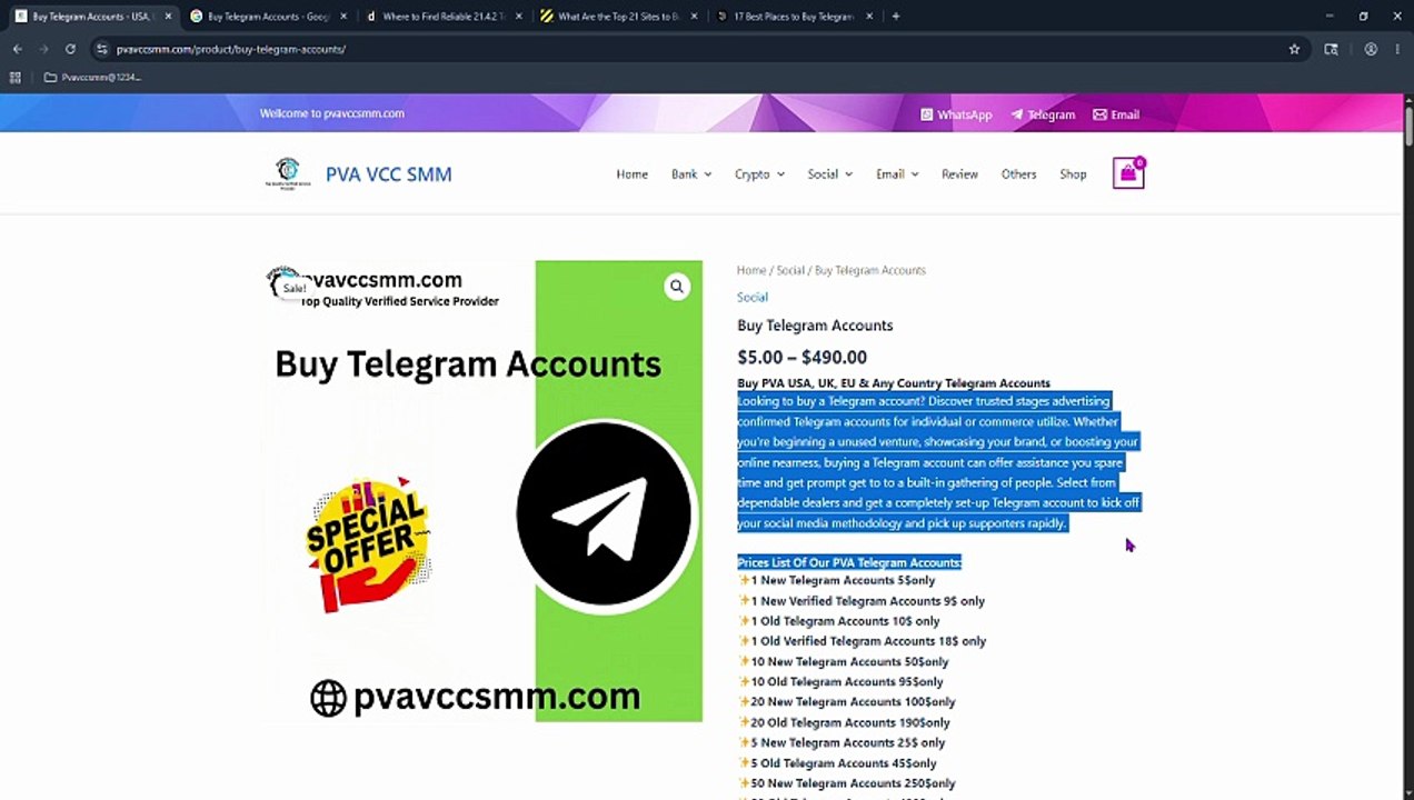 16 Top Platforms to Buy Bulk PVA Telegram Accounts in the US