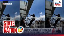 Task Force Firewall stars Kylie at Miguel, nag-rappel bilang paghahanda sa serye | SONA