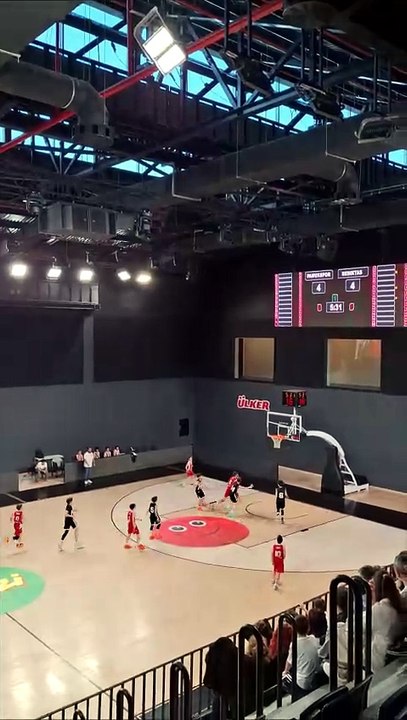 İlk Yarı Sonucu - Pamukspor Gelişim 21-23 Beşiktaş - U12 Erkekler A Grubu 9. Hafta