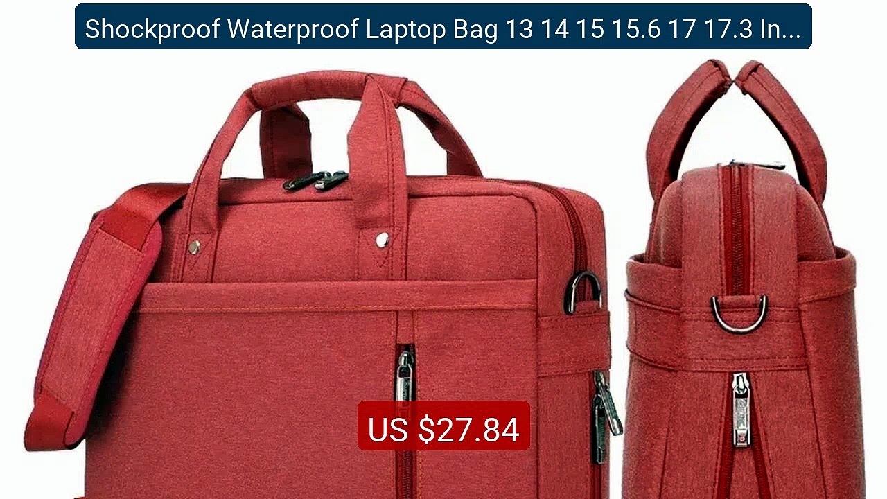 Shockproof Waterproof Laptop Bag 13 14 15 15.6 17 17.3 Inch Laptop ... -- Top Rated 2026 | Buy Now!