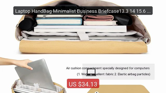 Laptop HandBag Minimalist Business Briefcase13.3 14 15.6 Inch For M... Top Rated 2026 | Buy Now!