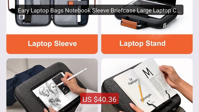 Eary Laptop Bags Notebook Sleeve Briefcase Large Laptop Case Table... Best Deal 2026 | Shop Now!