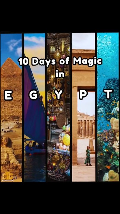 From ancient wonders to Red Sea adventures… 🇪🇬✨