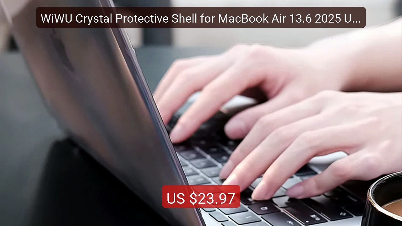 WiWU Crystal Protective Shell for MacBook Air 13.6 2025 Ultra-... -- Best Buy 2026 | Great Quality!