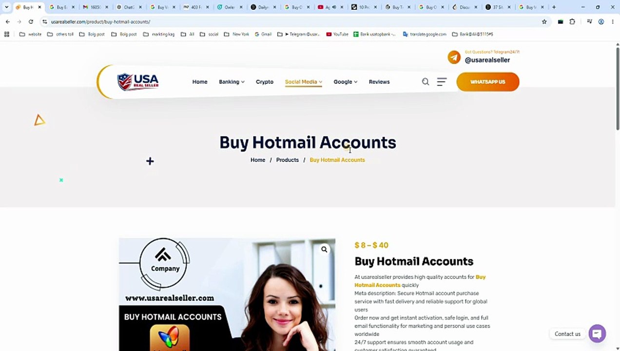 Best 3 Top Sites to Buy, Hotmail Outlook Accounts in 2026 ...