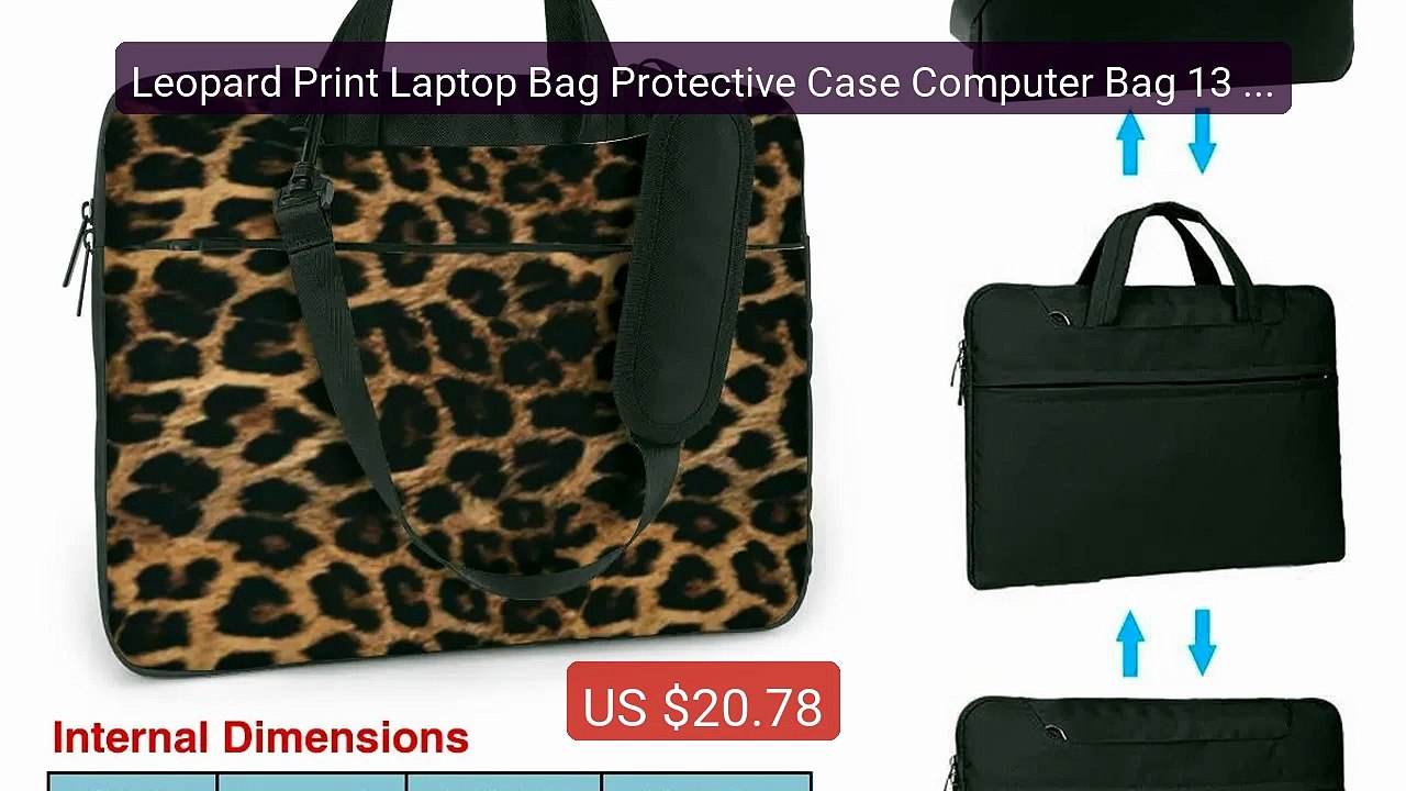 Leopard Print Laptop Bag Protective Case Computer Bag 13 14 15... -- Hot Deal 2026 | Limited Offer!