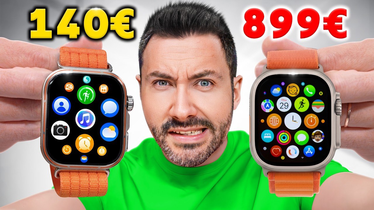 La Montre Connectée à moins de 150€ meilleure que l'Apple Watch Ultra à 899€ !