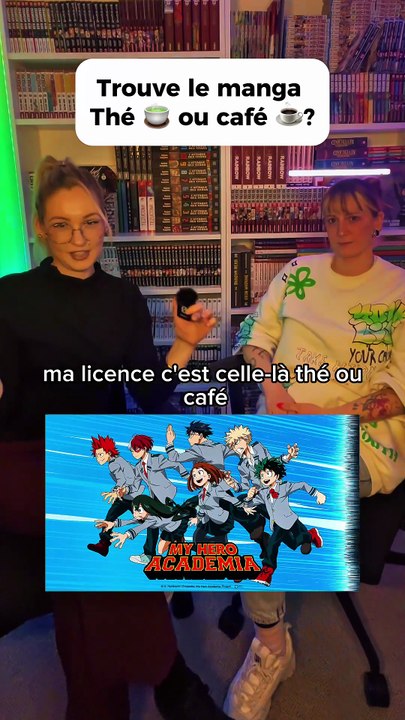Thé 🍵 ou Café ☕️ Trouve le manga 🤯