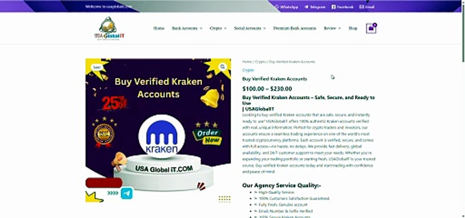 How to Buy Verified Kraken Accounts in 2026 Without Any ...