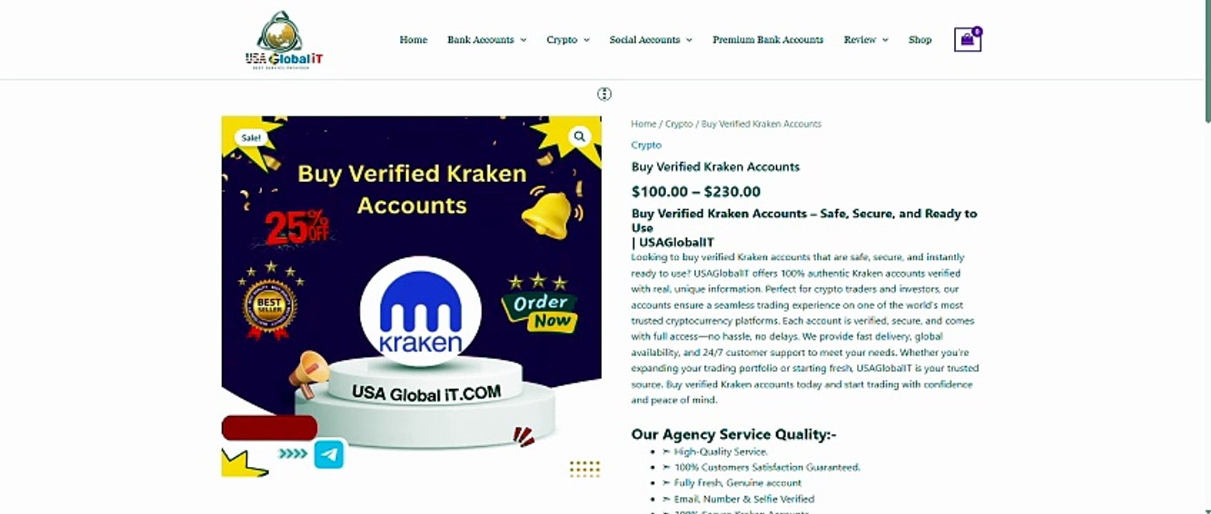 Buy Verified Kraken Accounts - PVAAccs.Com