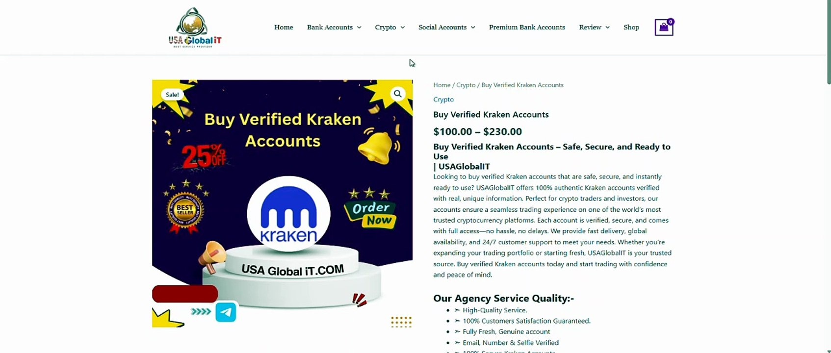 Buy Verified Kraken Account - Runvcc.com