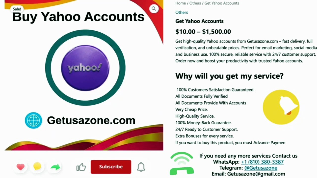Step-by-Step Guide to Buying Yahoo Accounts