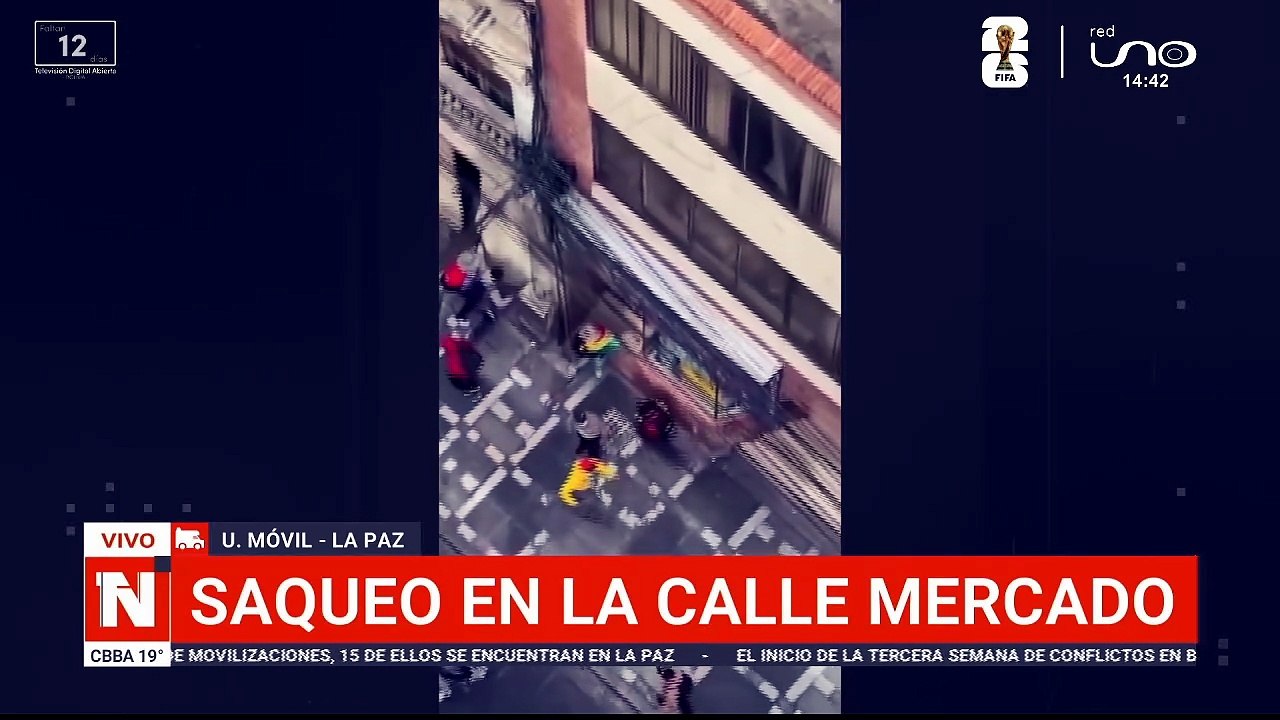 SAQUEO EN LA CALLE MERCADO