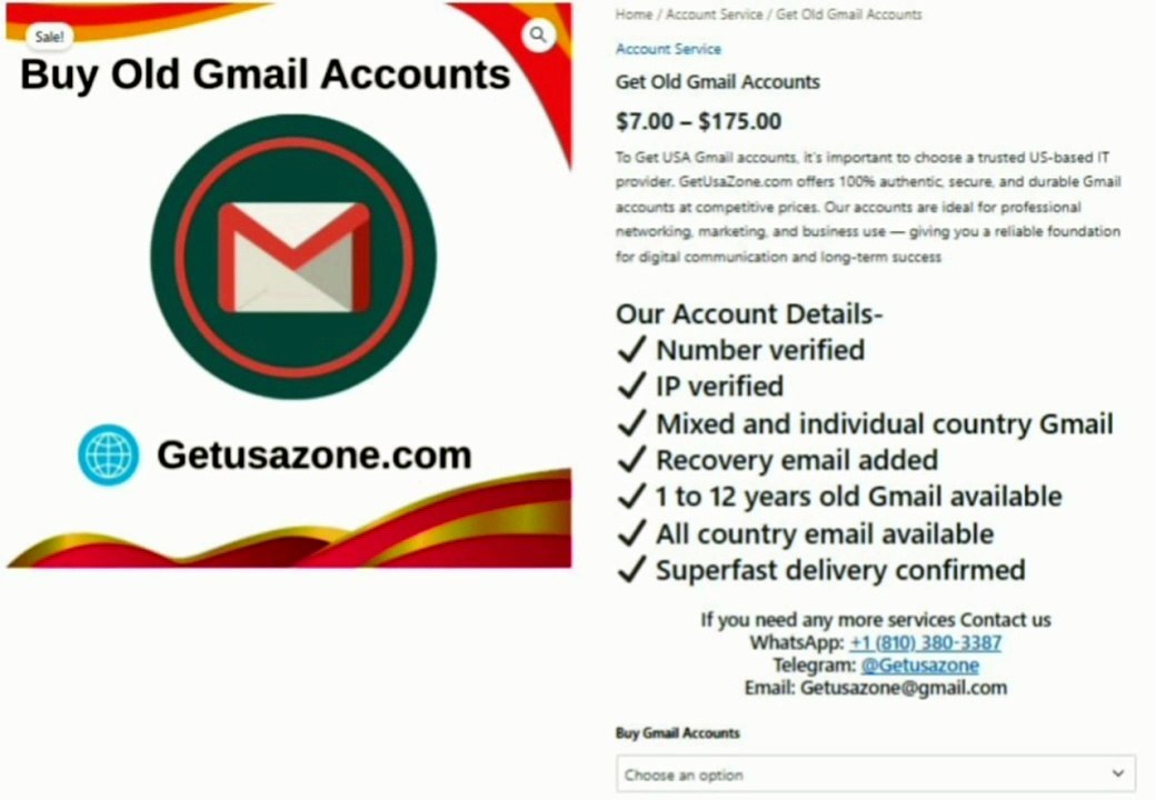 5 Websites to Buy Aged Gmail Accounts for Secure Transactions