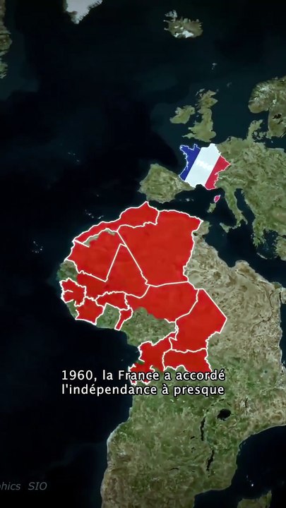 Mais comment la France continue à avoir un empire en Afrique  #France #afrique