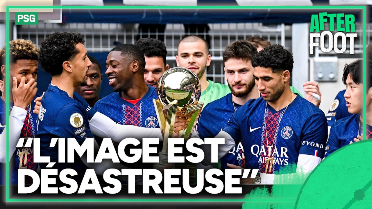 PSG : Retour sur la drôle de célébration du titre "totalement ridicule" selon Riolo