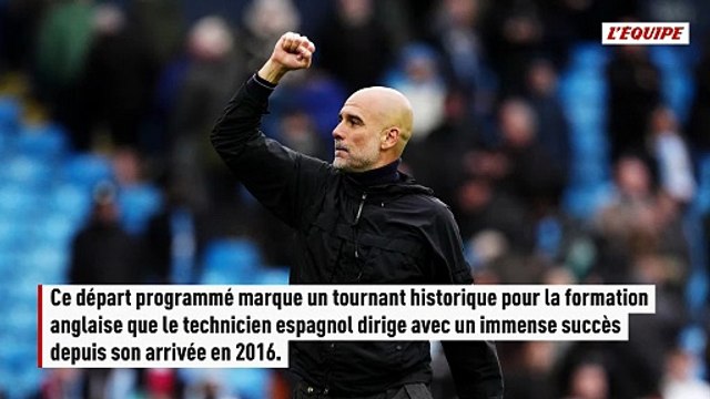 Pep Guardiola devrait quitter Manchester City, Enzo Maresca pressenti pour lui succéder - Foot - Premier League