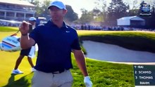 Furious Rory McIlroy tells heckling golf fan to 'shut the f*** up' just months after he faced hostile crowds at Ryder Cup
