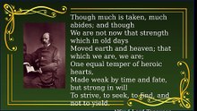 Inspiring Quotes by Alfred Lord Tennyson | Wisdom & Love