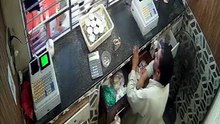 #CCTV footage of the cash counter and #robbery at Korangi's famous Harmain Biryani.