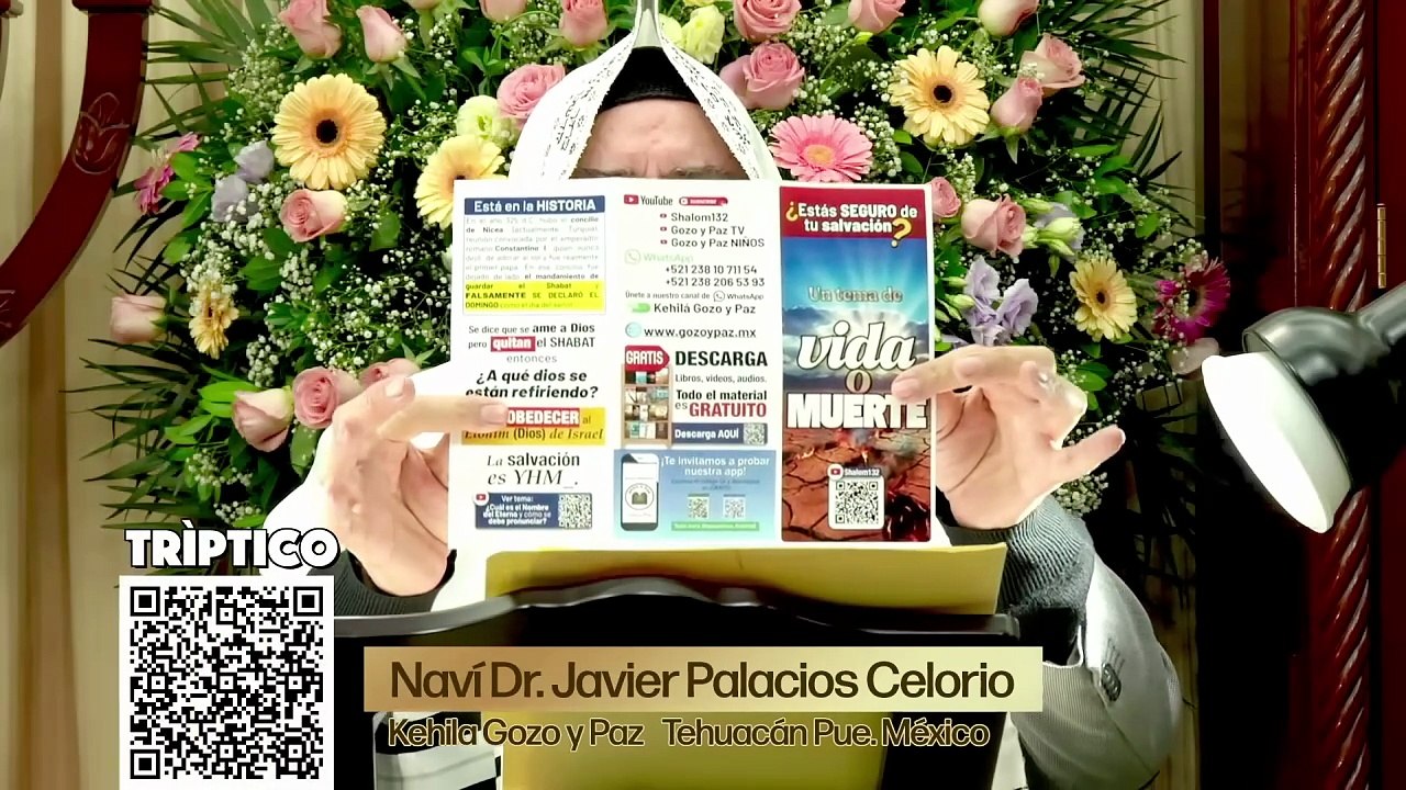 🔴GRAN FIESTA DE ROSH JODESH con el Naví Dr. Javier Palacios Celorio INICIAMOS EL MES TERCERO