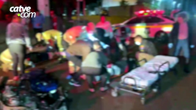 Motociclista sofre fratura exposta em acidente no bairro Universitário, em Cascavel