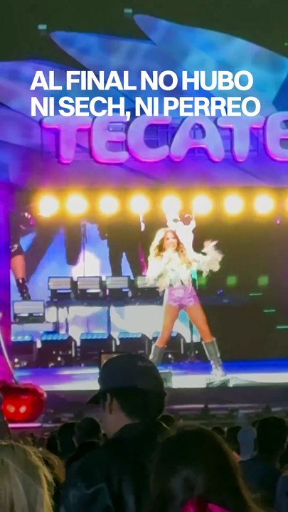 En el Tecate Emblema teníamos la intención de perrear para quitarnos las penas