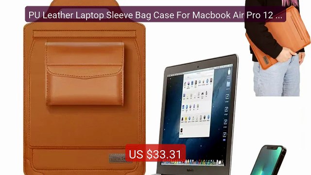 PU Leather Laptop Sleeve Bag Case For Macbook Air Pro 12 13 1... Amazing Value 2026 | Must Have!