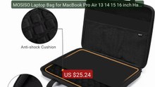 MOSISO Laptop Bag for MacBook Pro Air 13 14 15 16 inch Hard Sh... -- Hot Deal 2026 | Limited Offer!