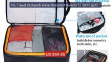 37L Travel Backpack Water Resistant Durable 17-inch Laptop Lar... -- Hot Deal 2026 | Limited Offer!