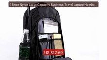 15inch Nylon Large Capacity Business Travel Laptop Notebook T... -- Amazing Value 2026 | Must Have!