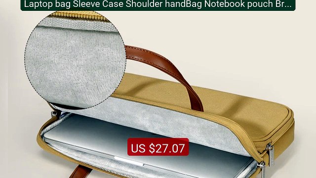 Laptop bag Sleeve Case Shoulder handBag Notebook pouch Briefc... Amazing Value 2026 | Must Have!